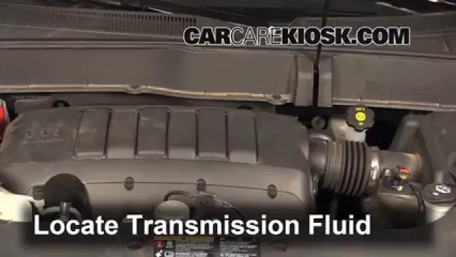 2013 Chevrolet Traverse LS 3.6L V6 Líquido de transmisión Controlar nivel de líquido
